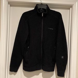 Patagonia R2 Fleece Full Zip Black Jacket size Large